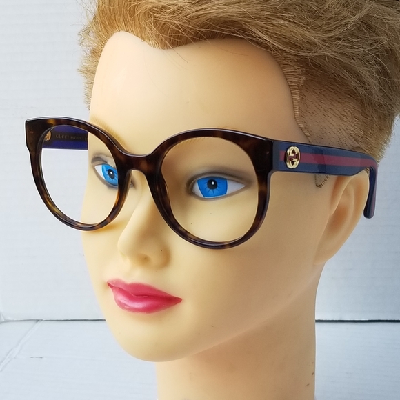 Amazing Gorgeous Authentic Gucci GG web Large Eyeglasses Frames - Picture 2 of 13